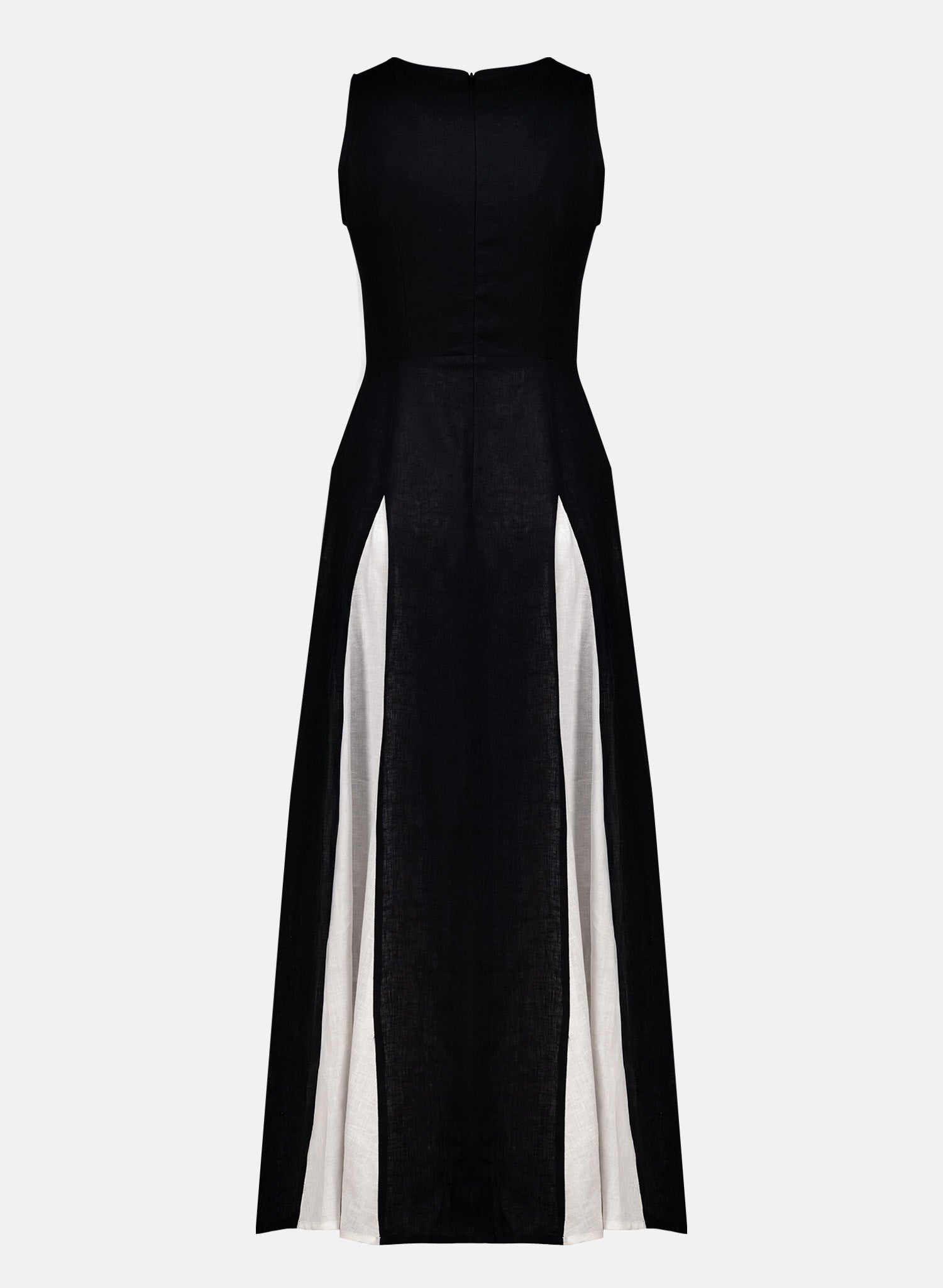 Vestido largo en 100% Lino Menguante