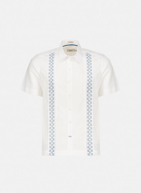 Guayabera manga corta 100% Lino Milton