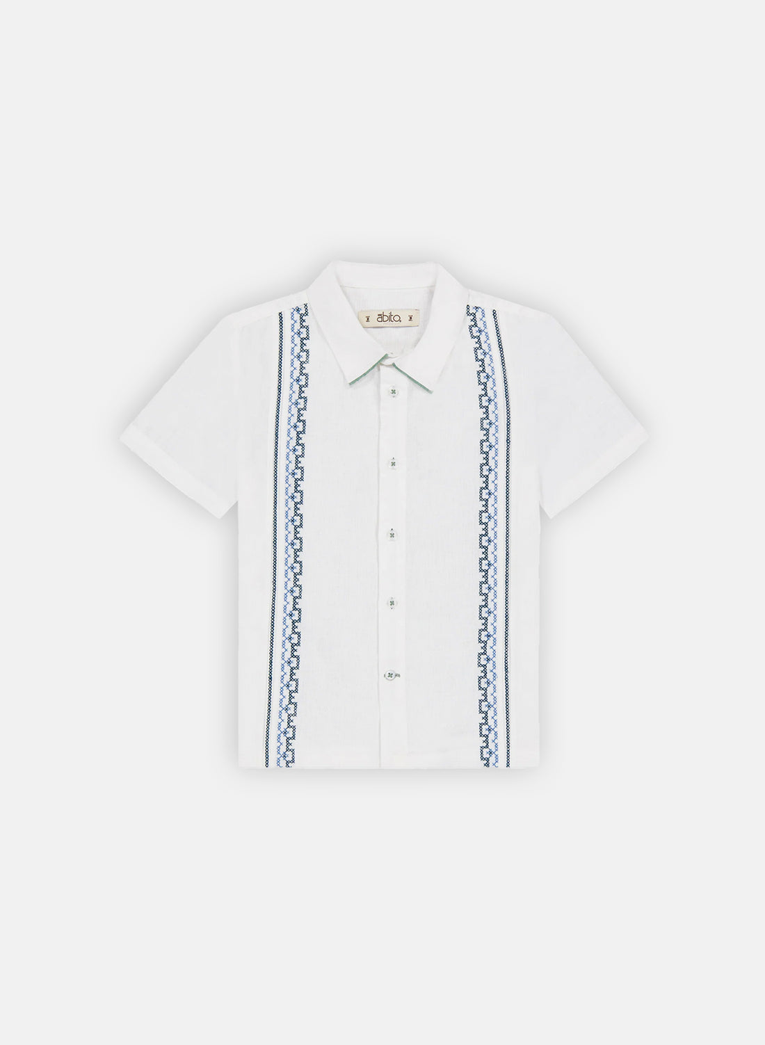Camisa guayabera niño Lino Algodón Nathan
