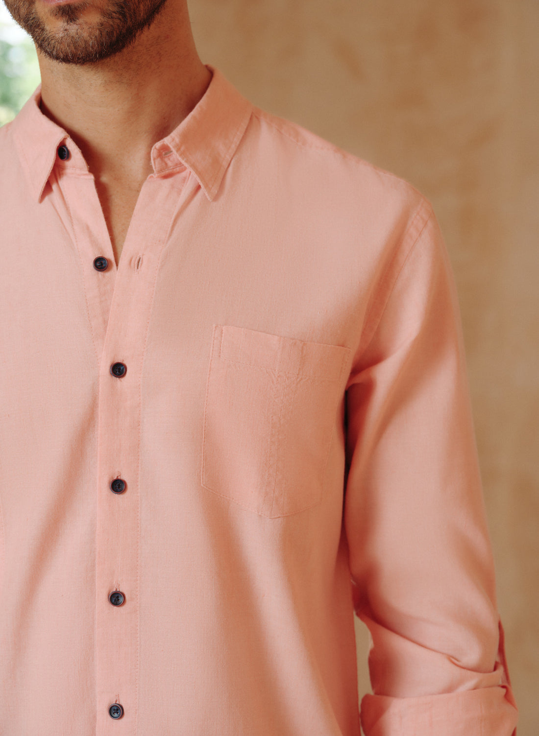 Camisa manga larga 100% Lino Neal