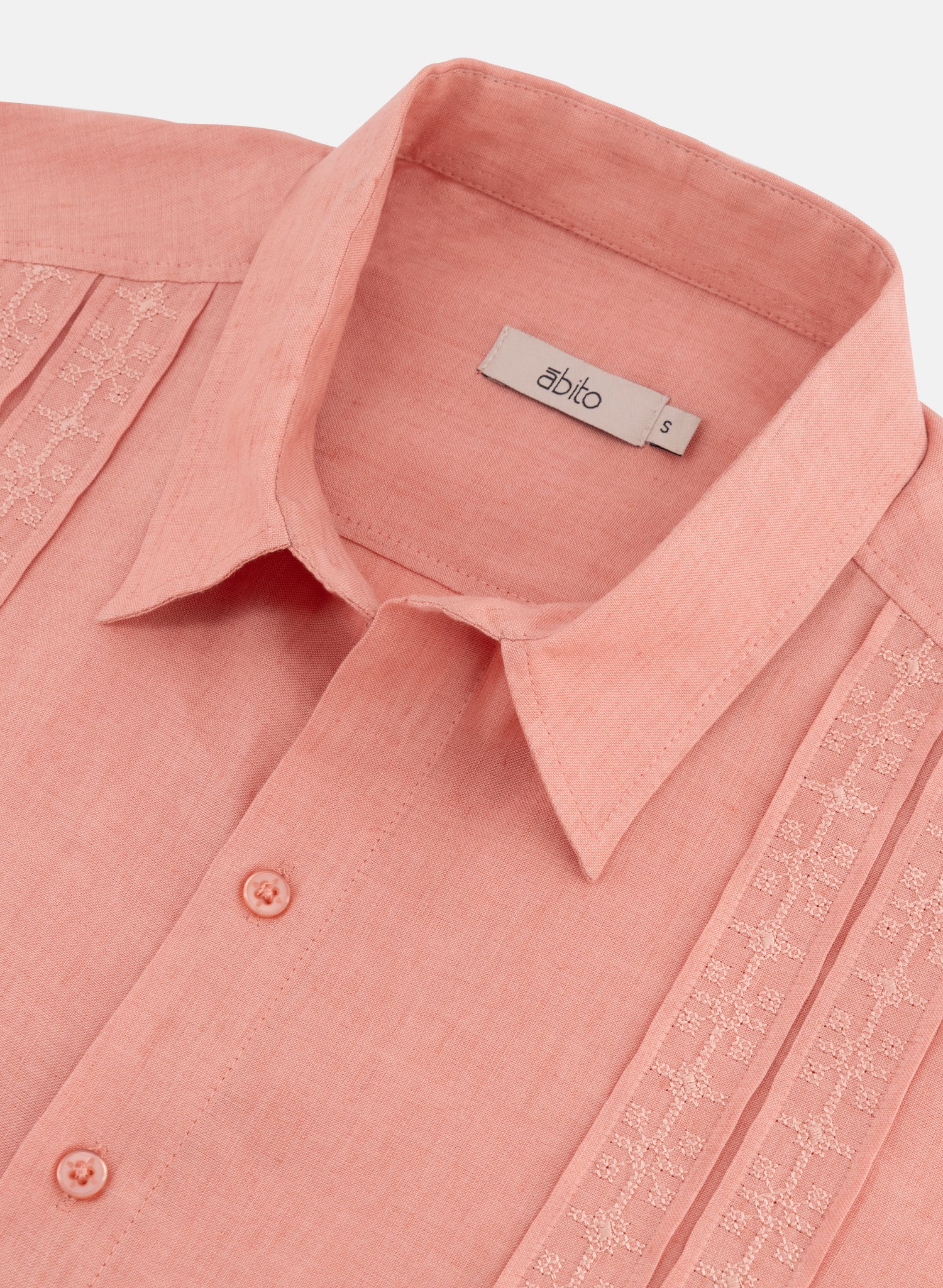 Guayabera manga corta Lino Algodón Osmar