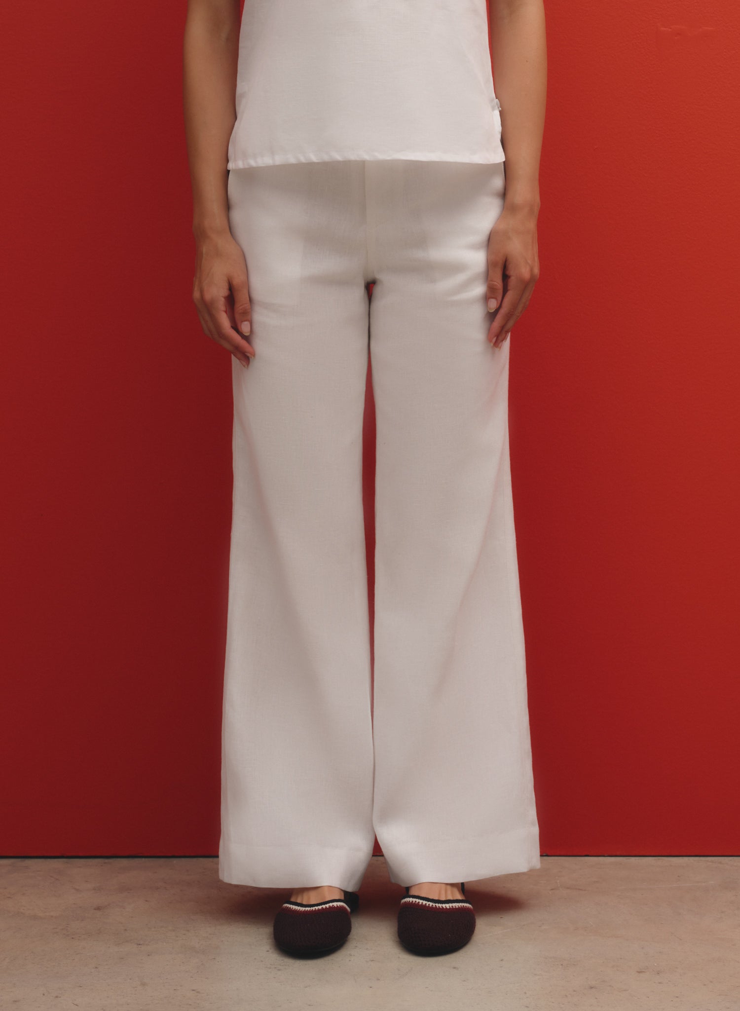 Pantalón Largo 100% Lino Californian