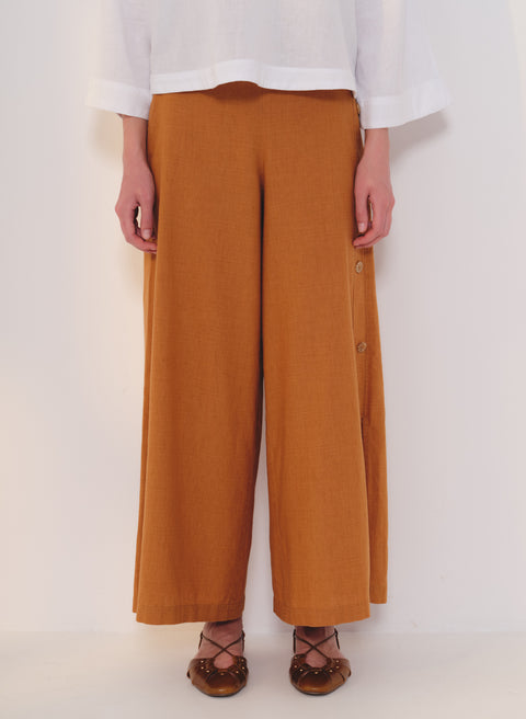 Pantalón a la cintura Lino Algodón Sirte