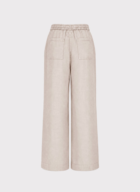 Pantalón largo 100% Lino Bengasi