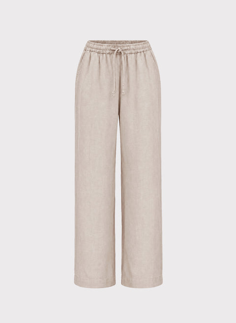 Pantalón largo 100% Lino Bengasi