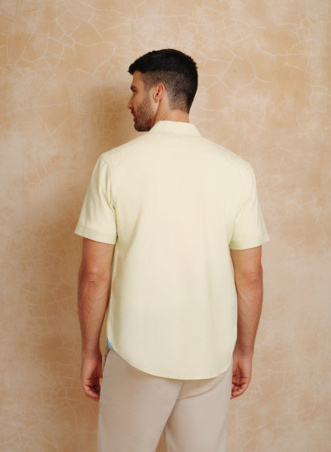 Camisa manga corta Lino Algodón Park