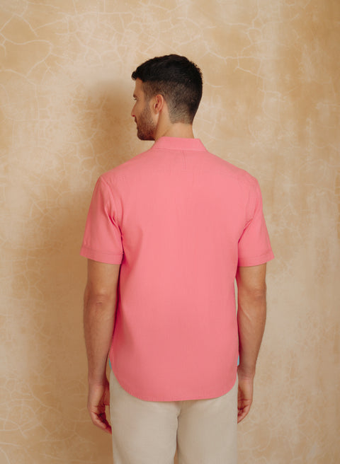 Camisa manga corta Lino Algodón Park