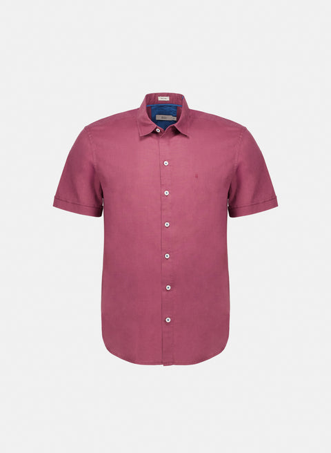 Camisa manga corta Lino Algodón Park
