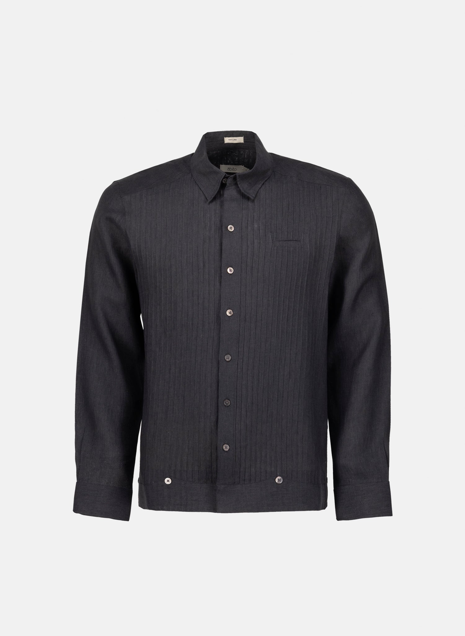 Guayabera manga larga 100% Lino Presi