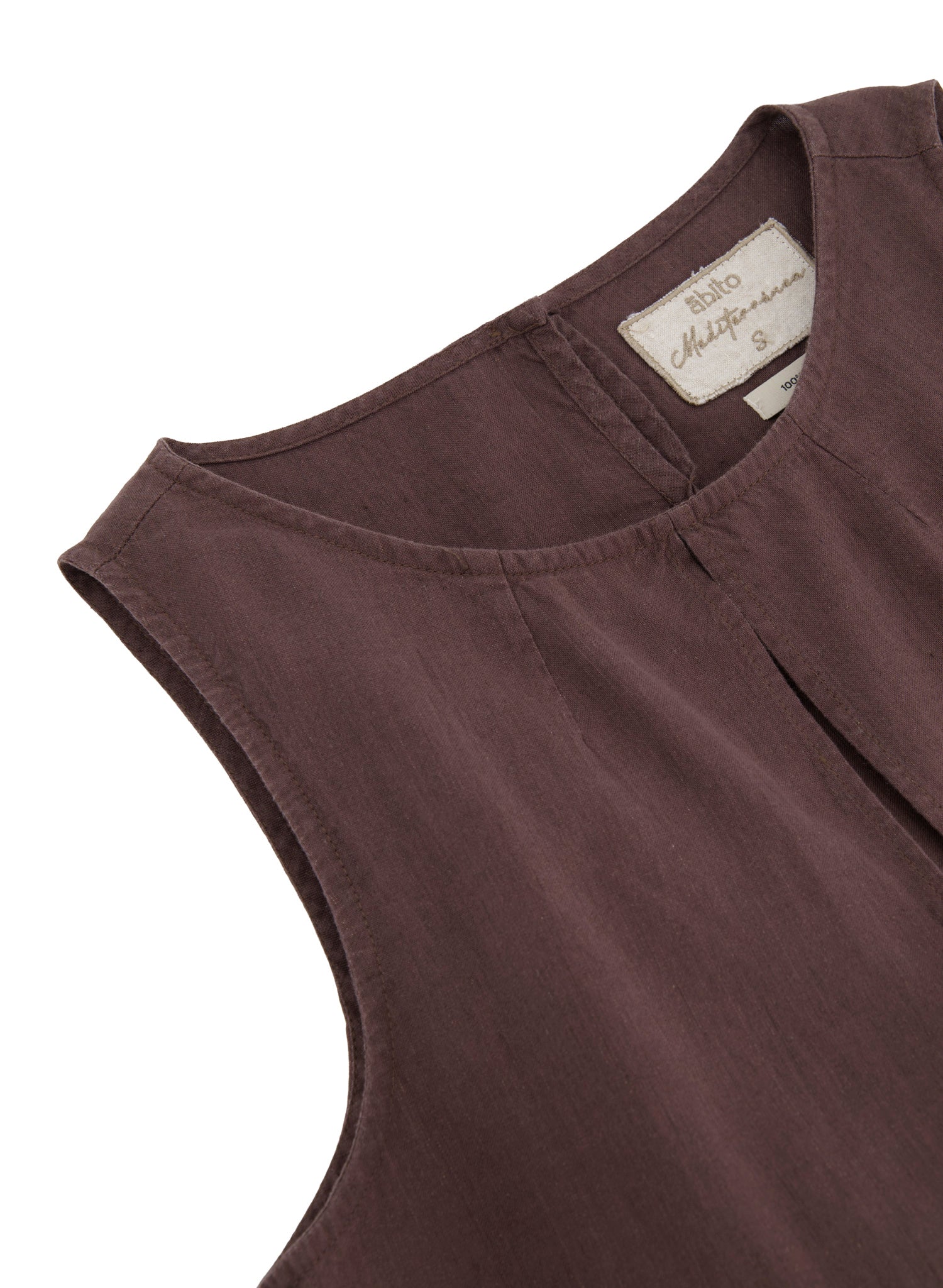 Vestido largo 100% Lino Pristine