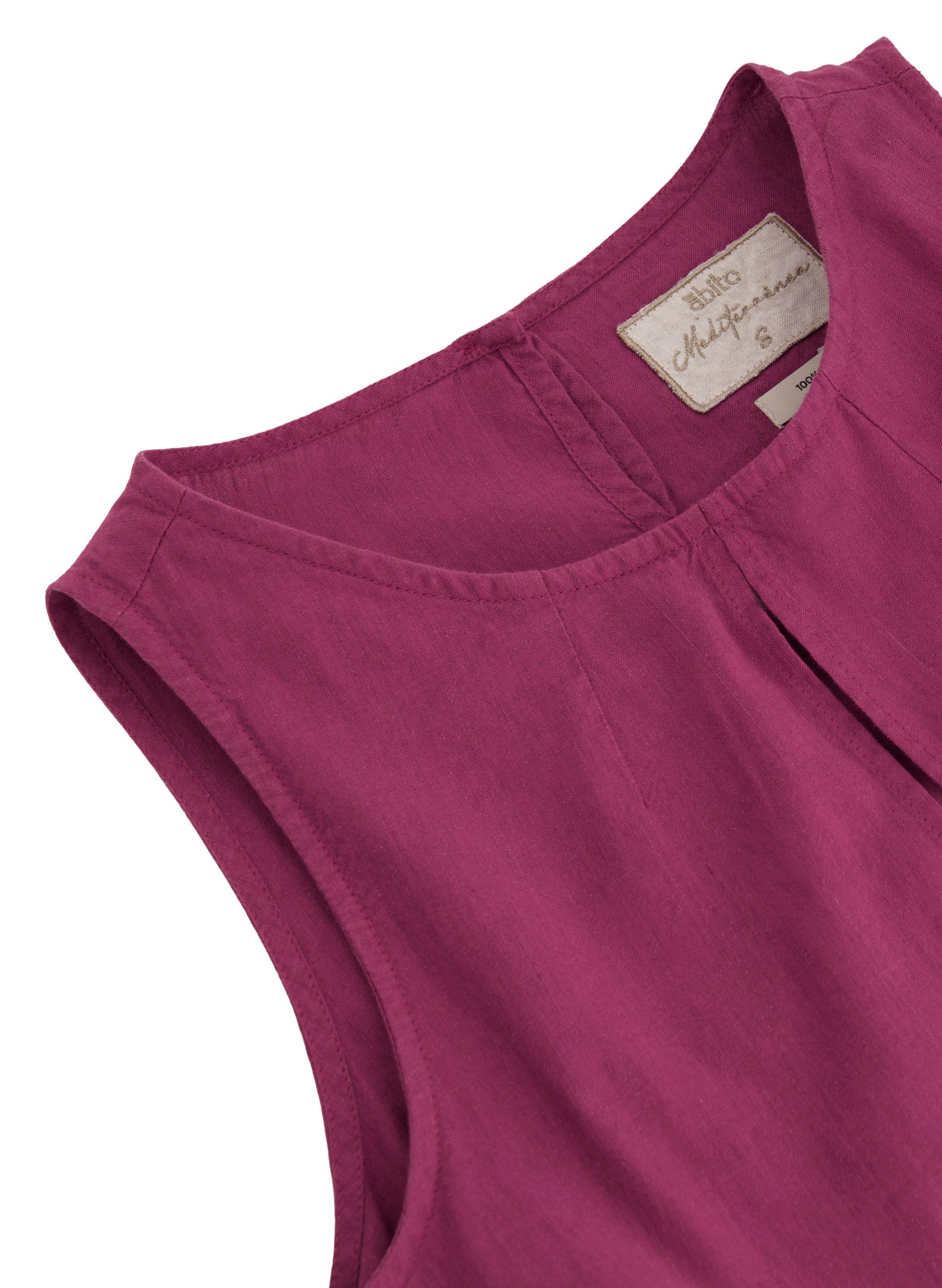 Vestido largo 100% Lino Pristine