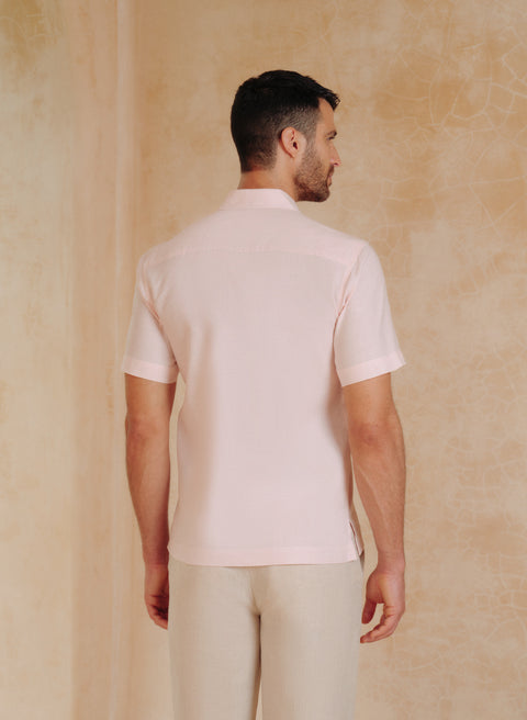 Guayabera manga corta Lino Algodón Publio
