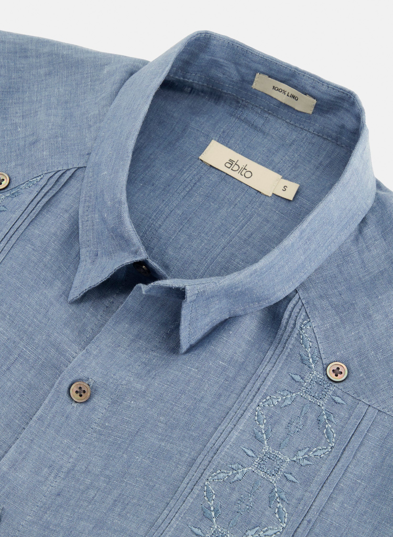 Guayabera manga larga 100% Lino Rafel