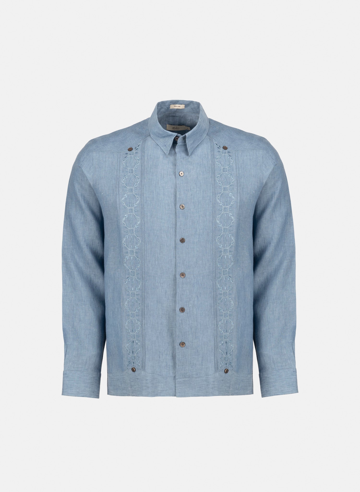 Guayabera manga larga 100% Lino Rafel