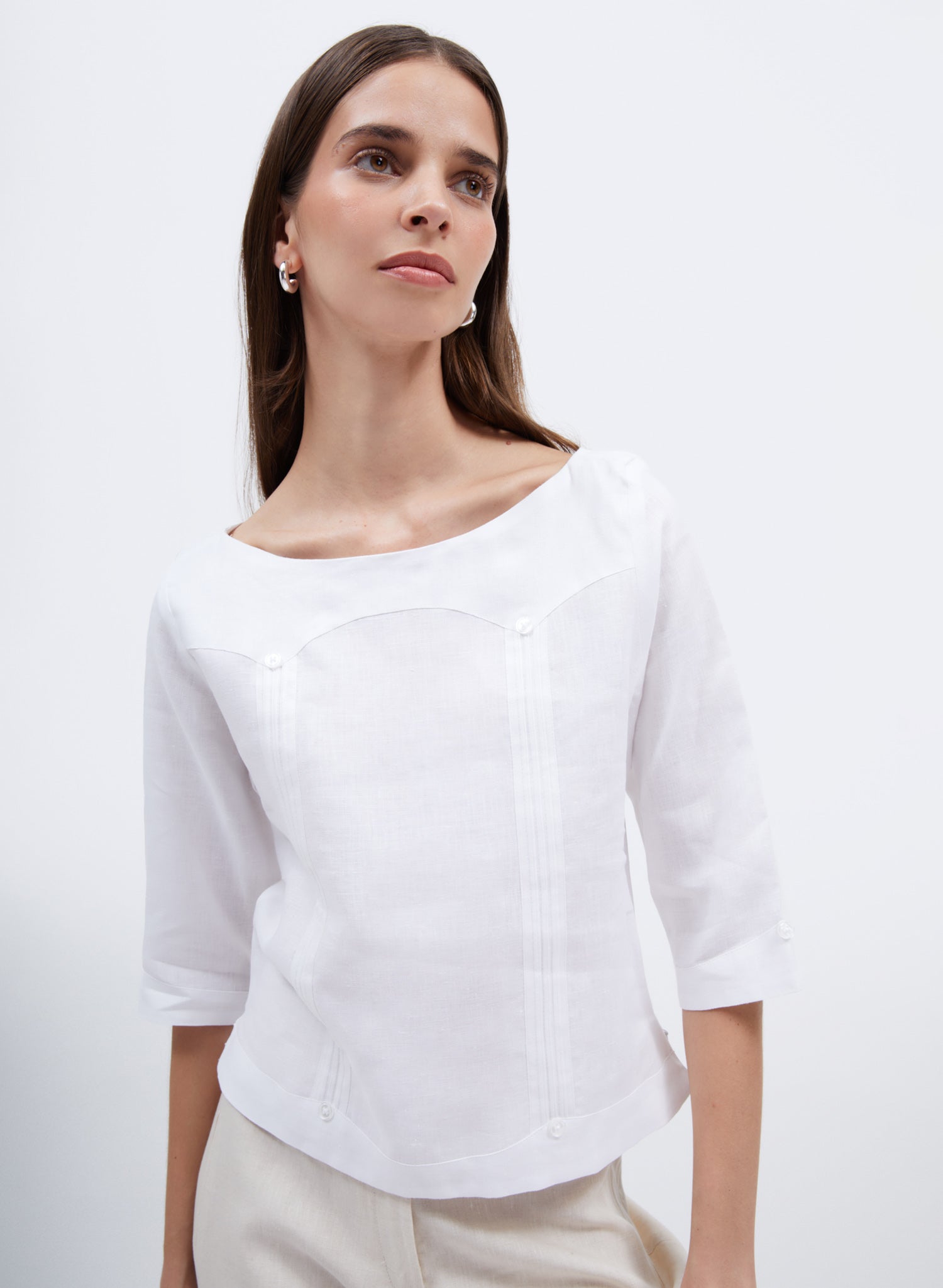 Blusa Guayabera Sandra