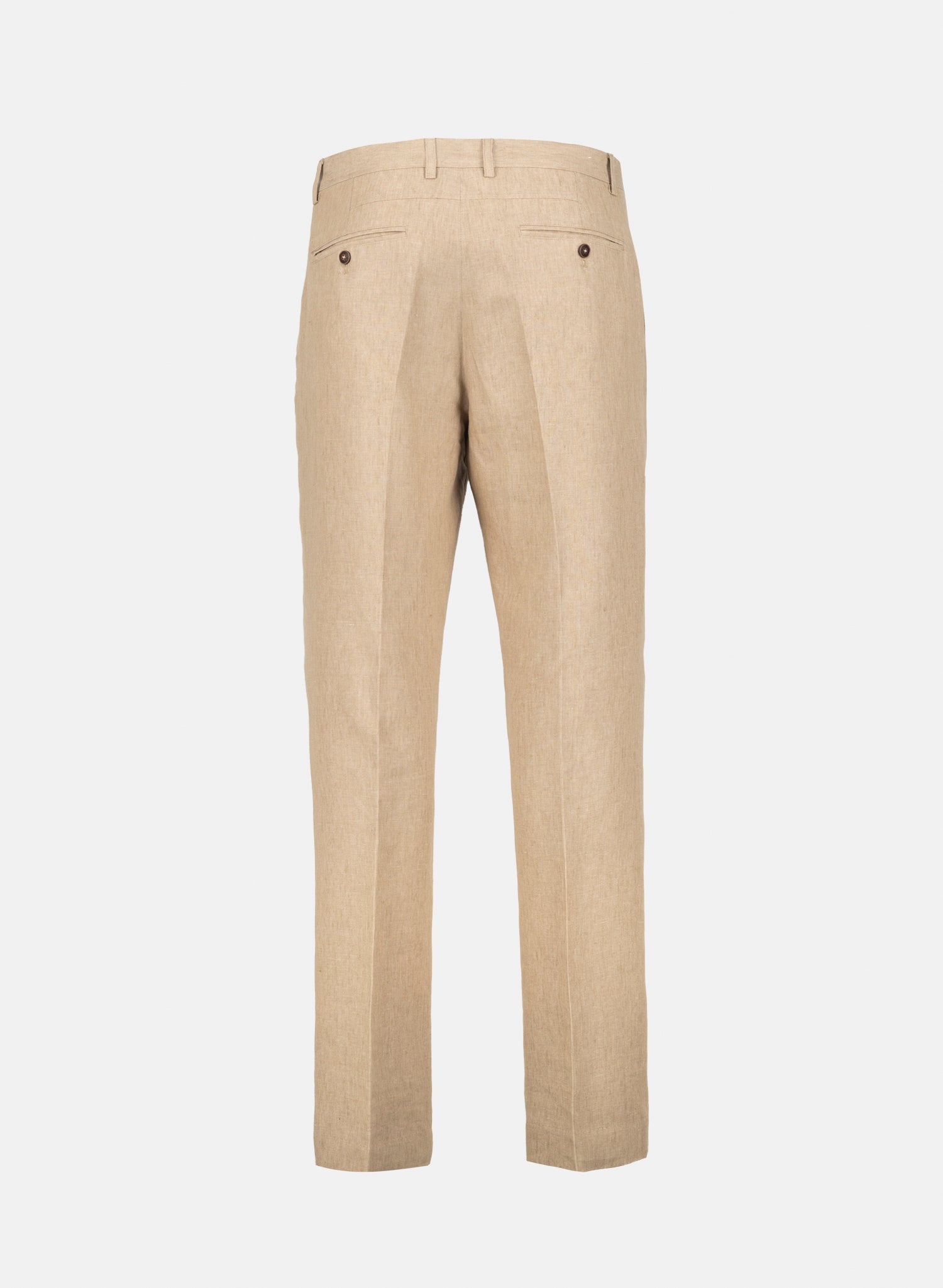 Pantalón 100% Lino Slim Chino Semolina