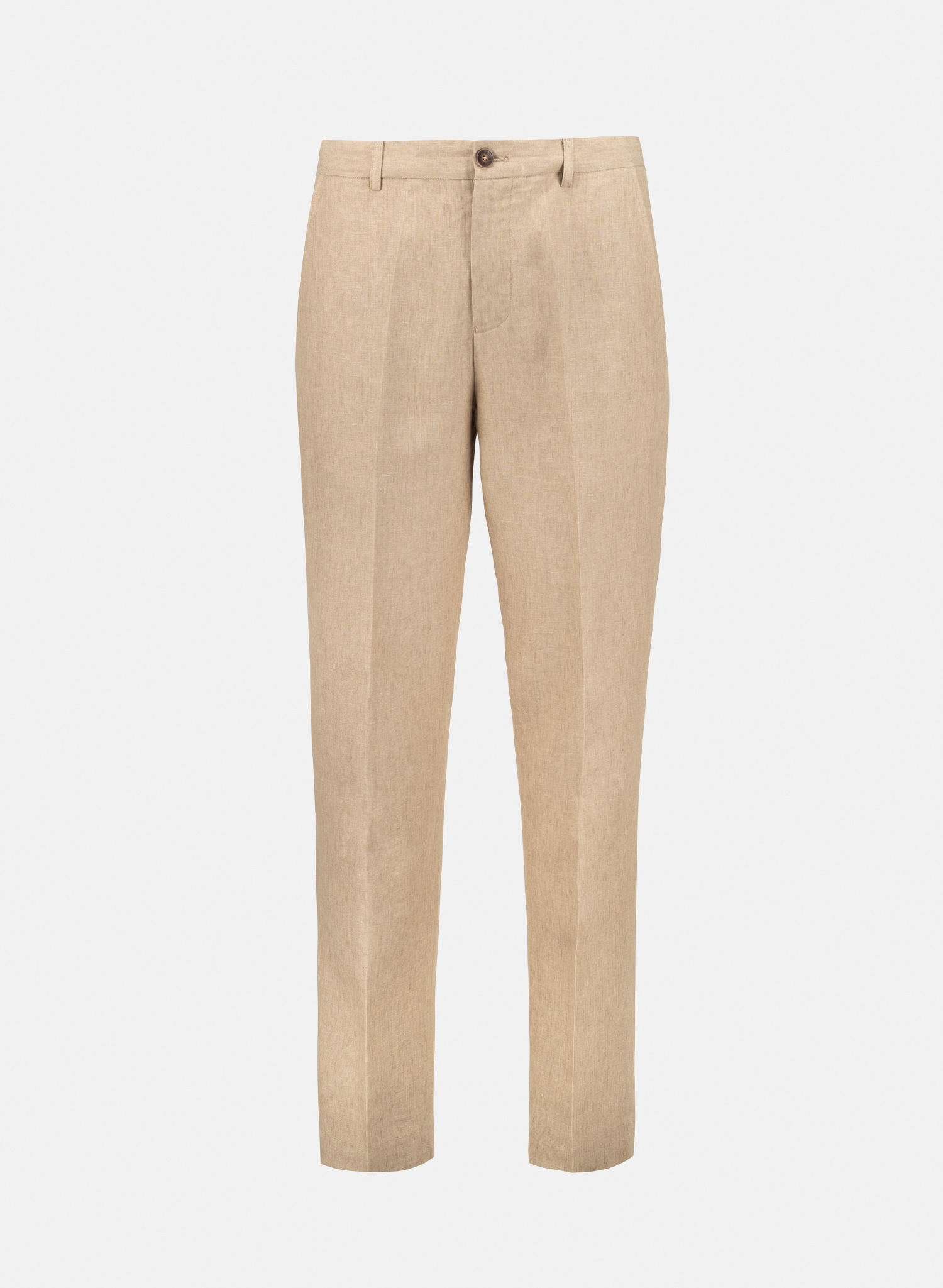 Pantalón 100% Lino Slim Chino Semolina