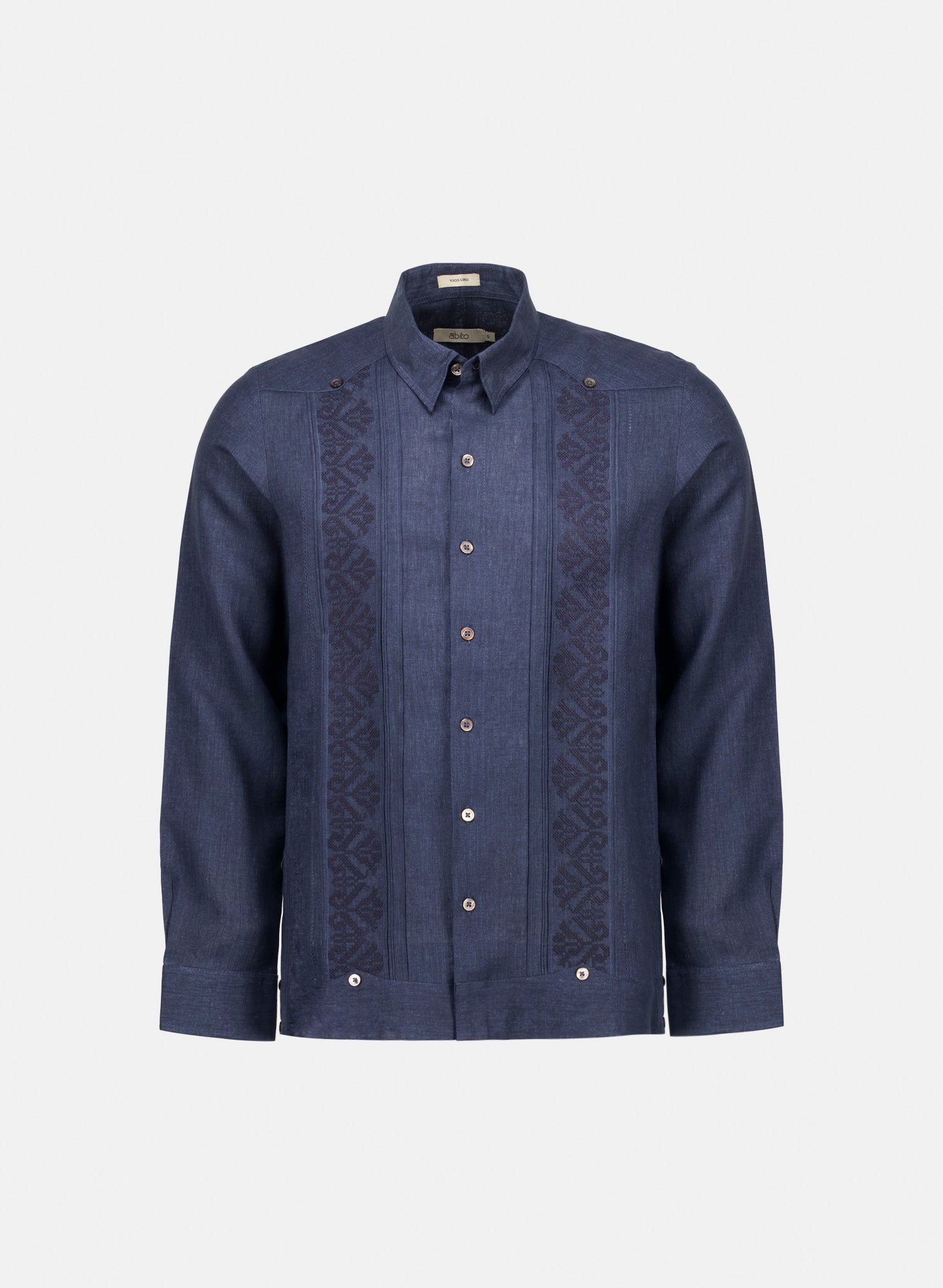 Guayabera manga larga 100% Lino Strange