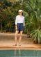 Short Dama 100% Lino Dahlet