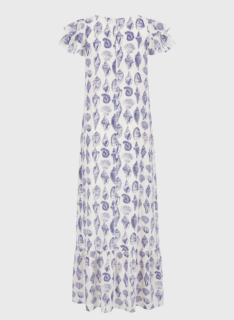 Vestido Largo 100% Lino Naufaliya