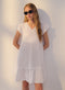 Vestido corto Lino Algodón Ana