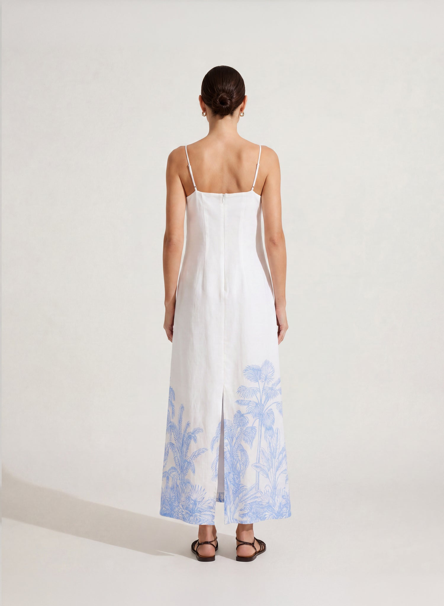 Vestido largo 100% Lino Brisa