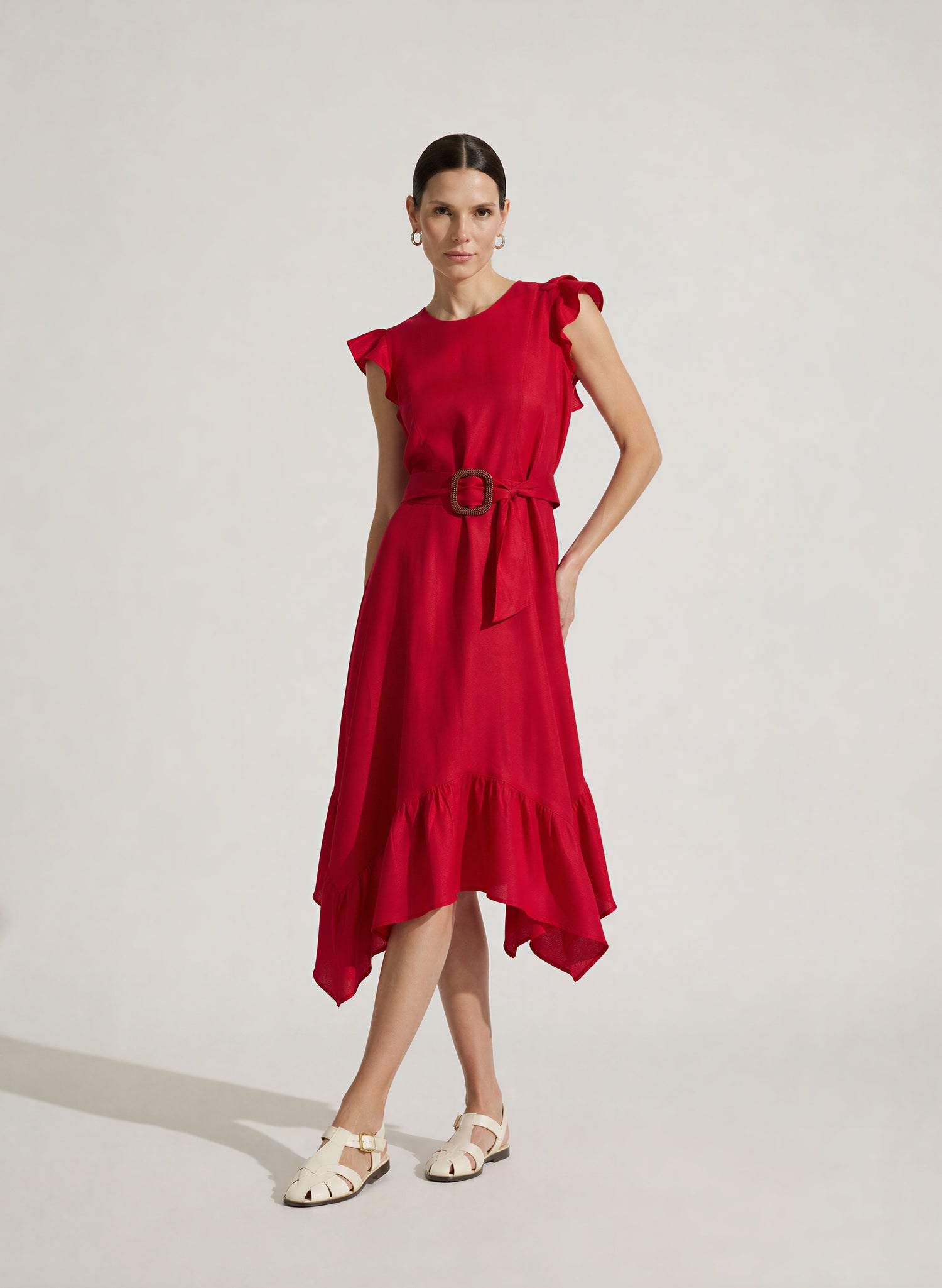 Vestido Corto 100% lino Ole