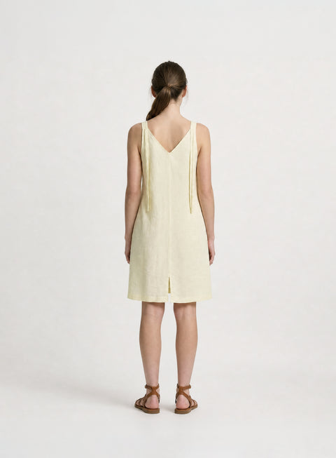 Vestido 100% Lino Eunice