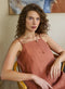 Vestido largo 100% Lino Flakes