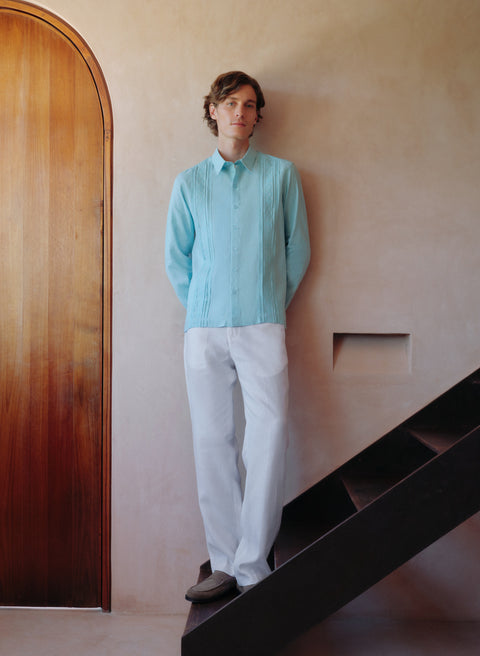 Guayabera Lino Algodón Werther