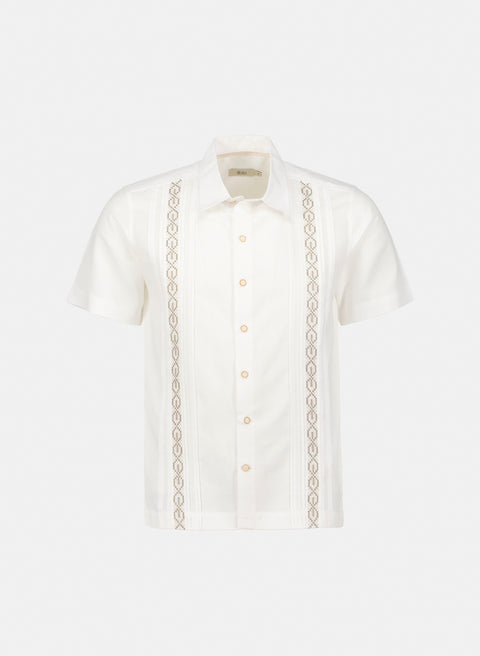 Guayabera manga corta Lino Algodón Will