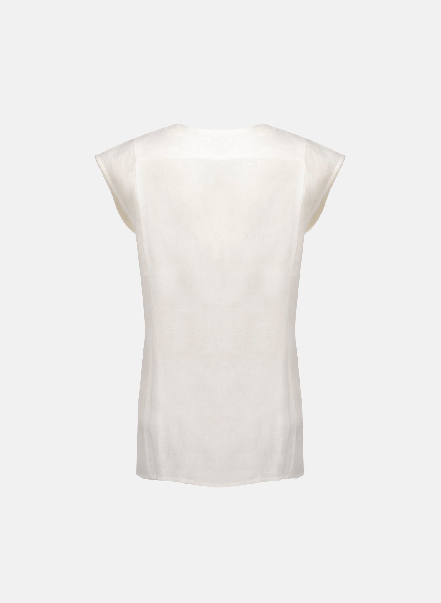 Blusa sin mangas 100% Lino Yue