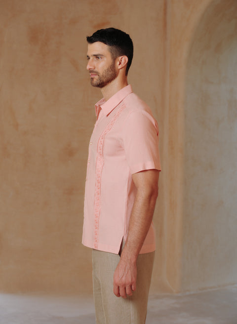 Guayabera Lino Algodón Zarote