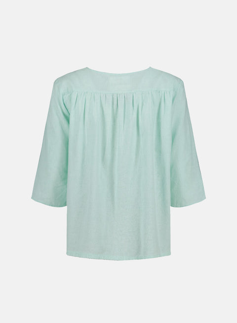 Blusa manga 3/4 Lino Algodón Jebha