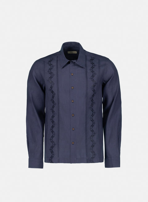 Guayabera Lino Algodón Almeyra TX