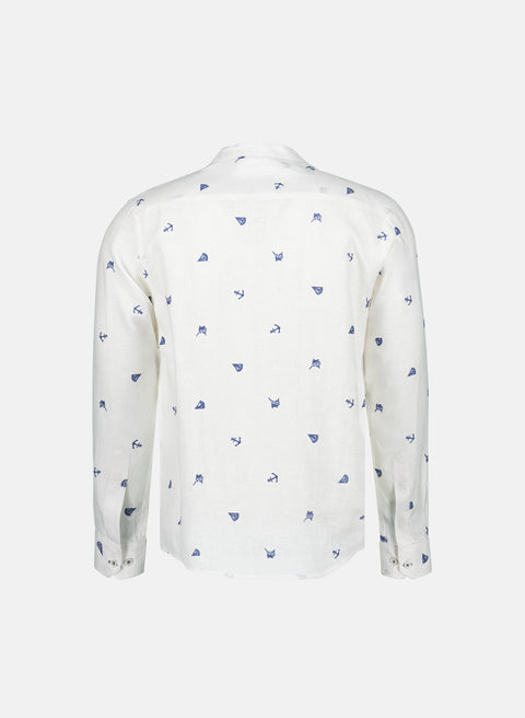 Camisa manga larga 100% Lino Mia Marino