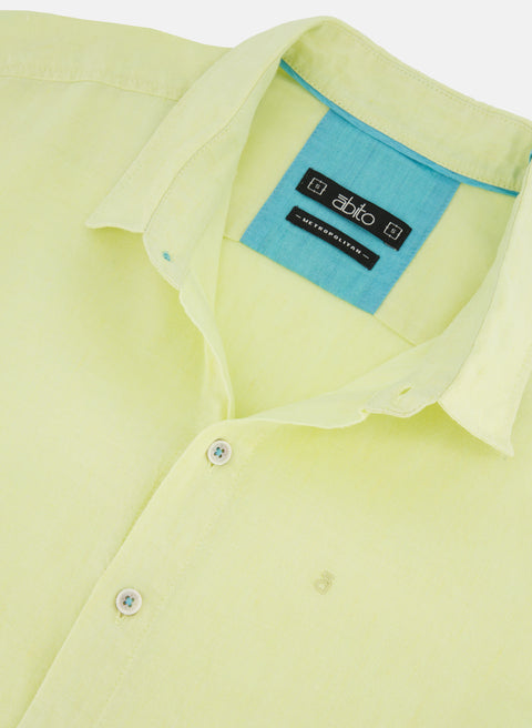 Camisa manga corta Lino Algodón Park