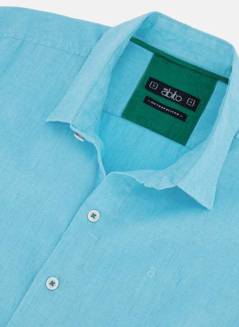 Camisa manga corta Lino Algodón Park