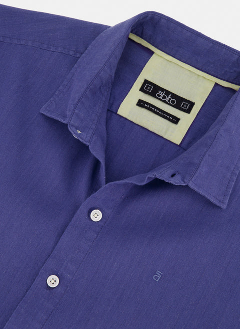 Camisa manga corta Lino Algodón Park