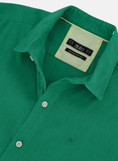 Camisa manga corta Lino Algodón Park