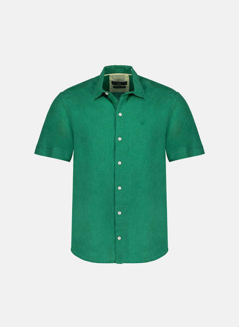 Camisa manga corta Lino Algodón Park