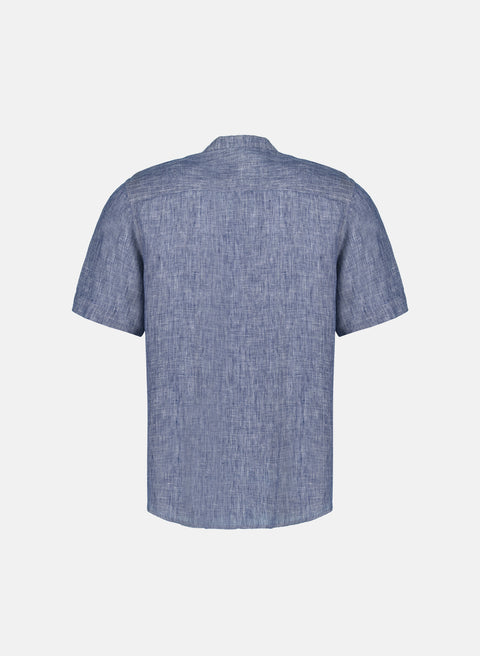 Camisa manga corta 100% Lino Rokas