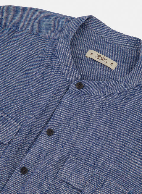 Camisa manga corta 100% Lino Rokas