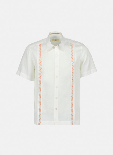 Guayabera manga corta Lino Algodón Rua TX