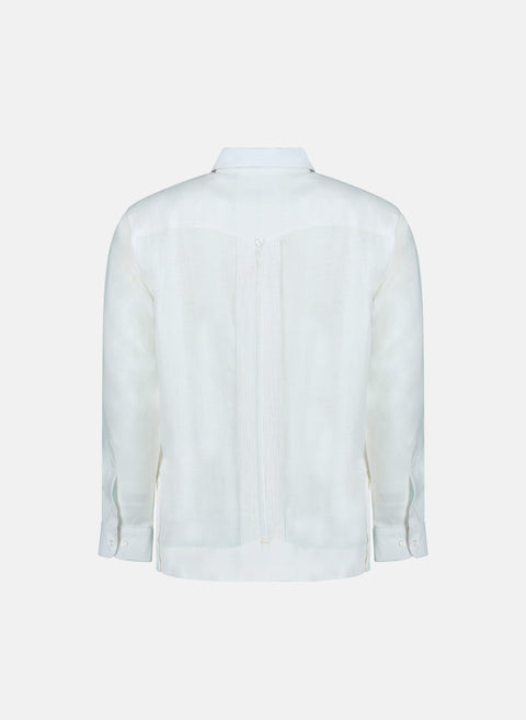 Guayabera manga larga 100% Lino Luxury SF