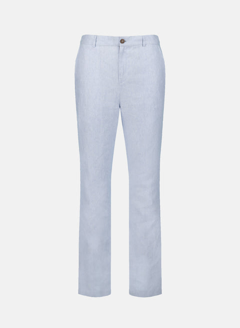 Pantalón 100% Lino Slim Chino