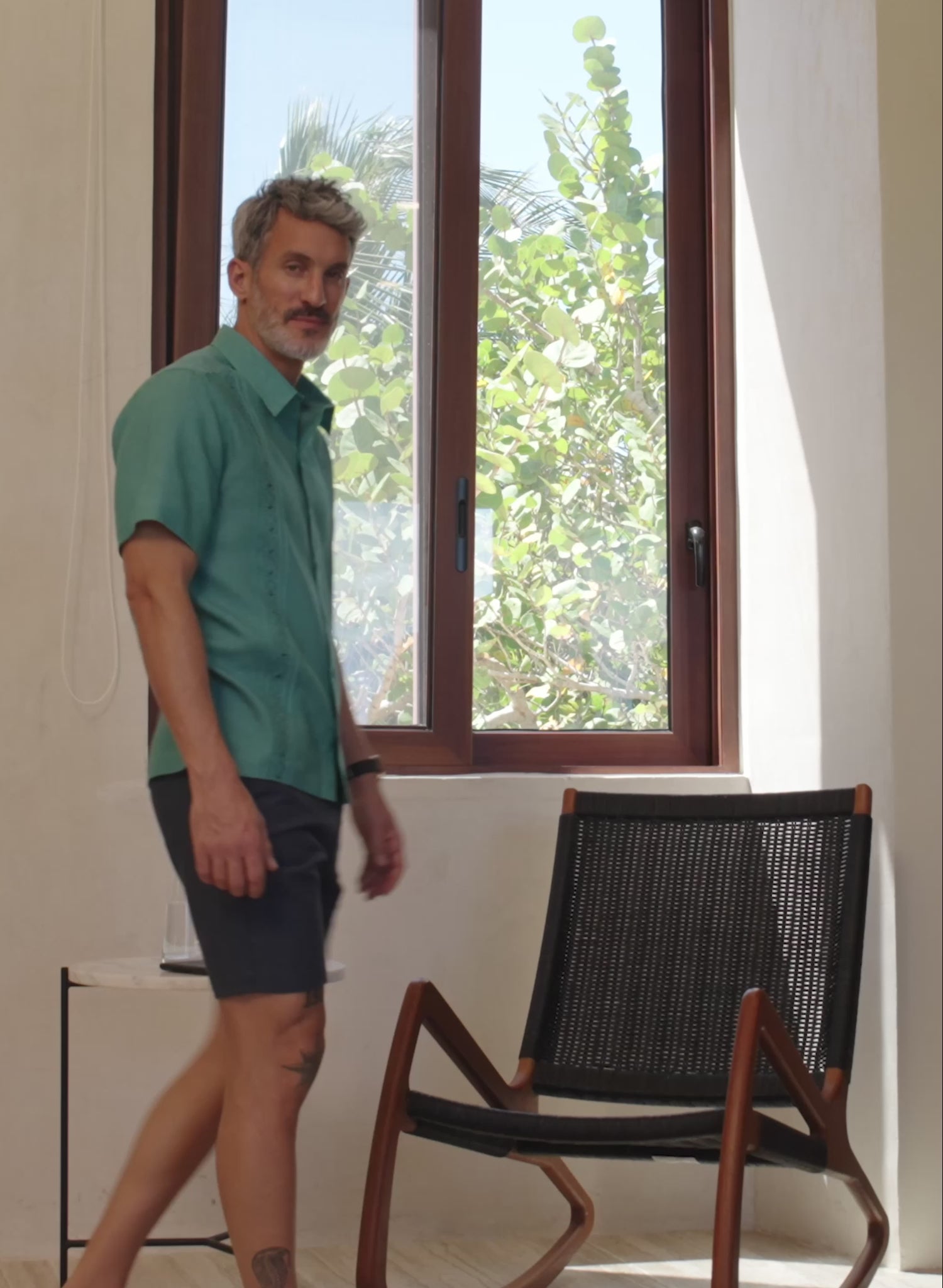 Guayabera manga corta 100% Lino Brittol