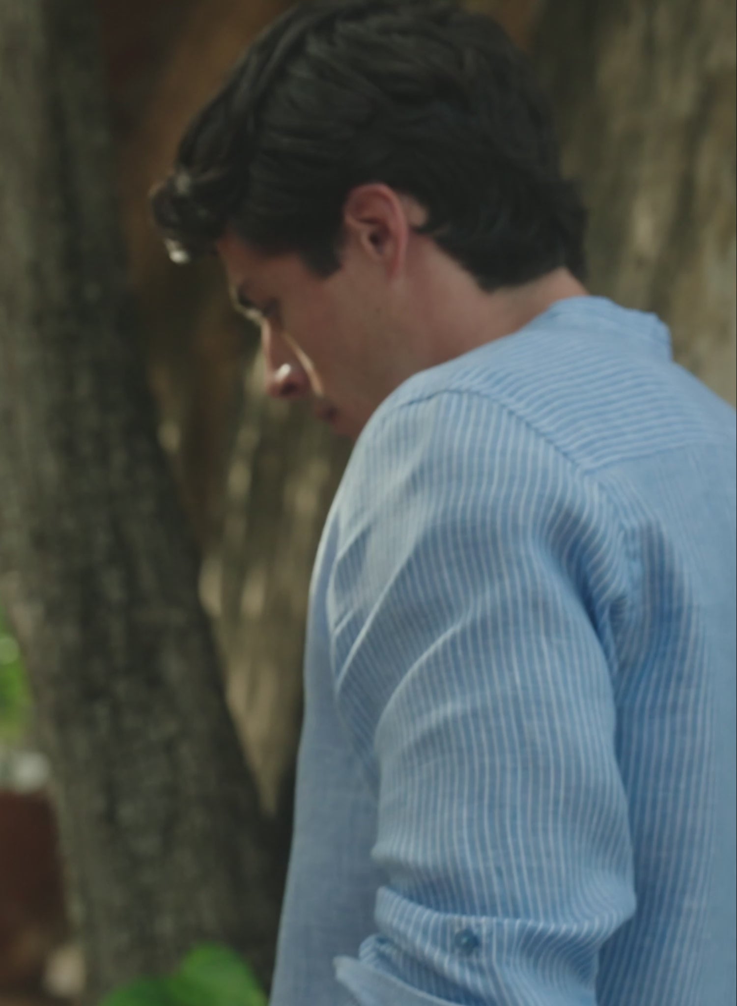 Camisa manga larga 100% Lino Marcel