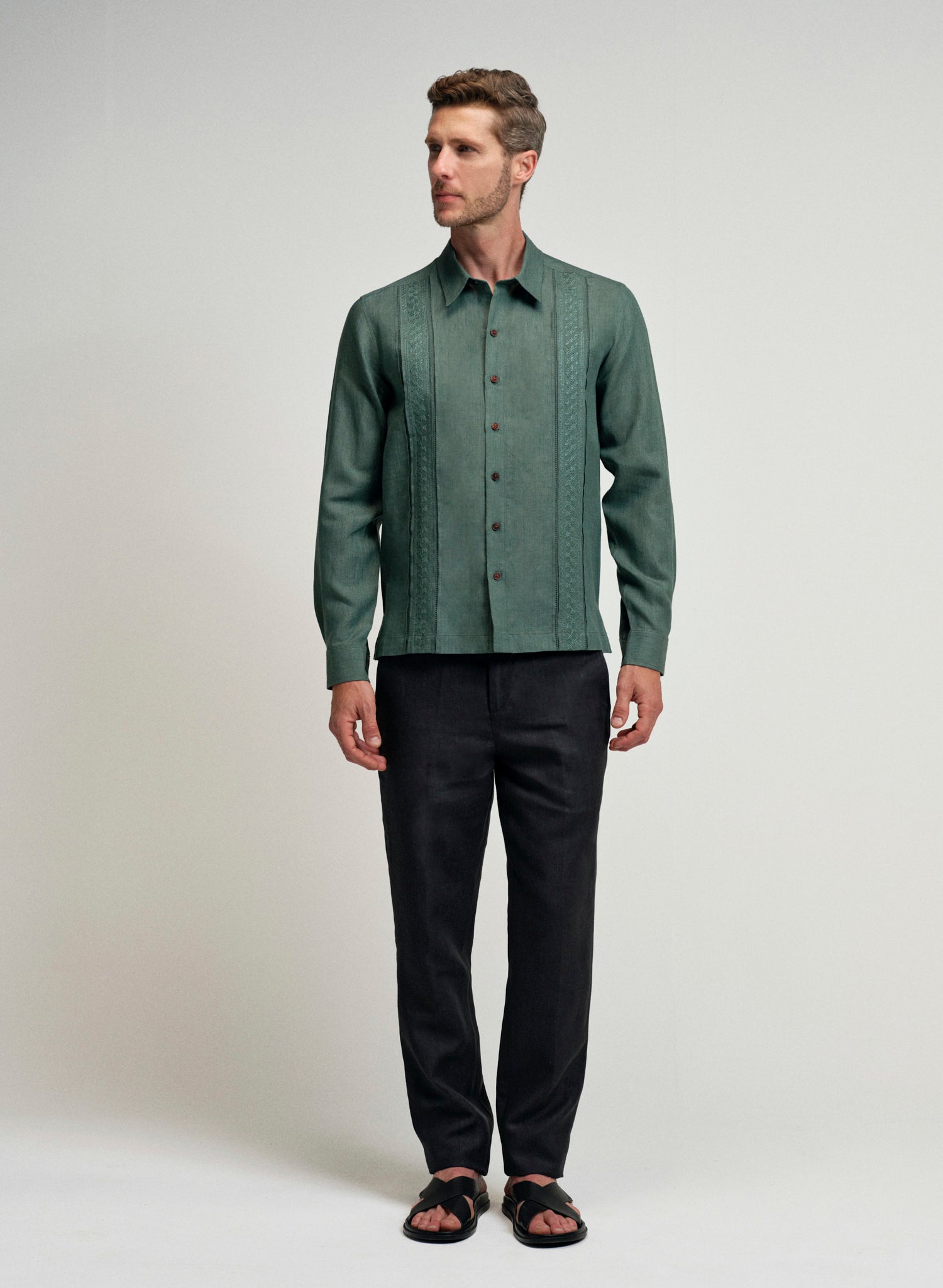 Camisa guayabera Crovetto