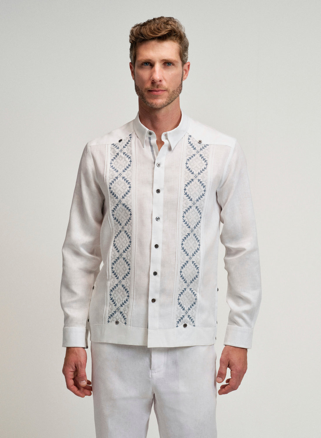 Guayabera 100% Lino Ayora